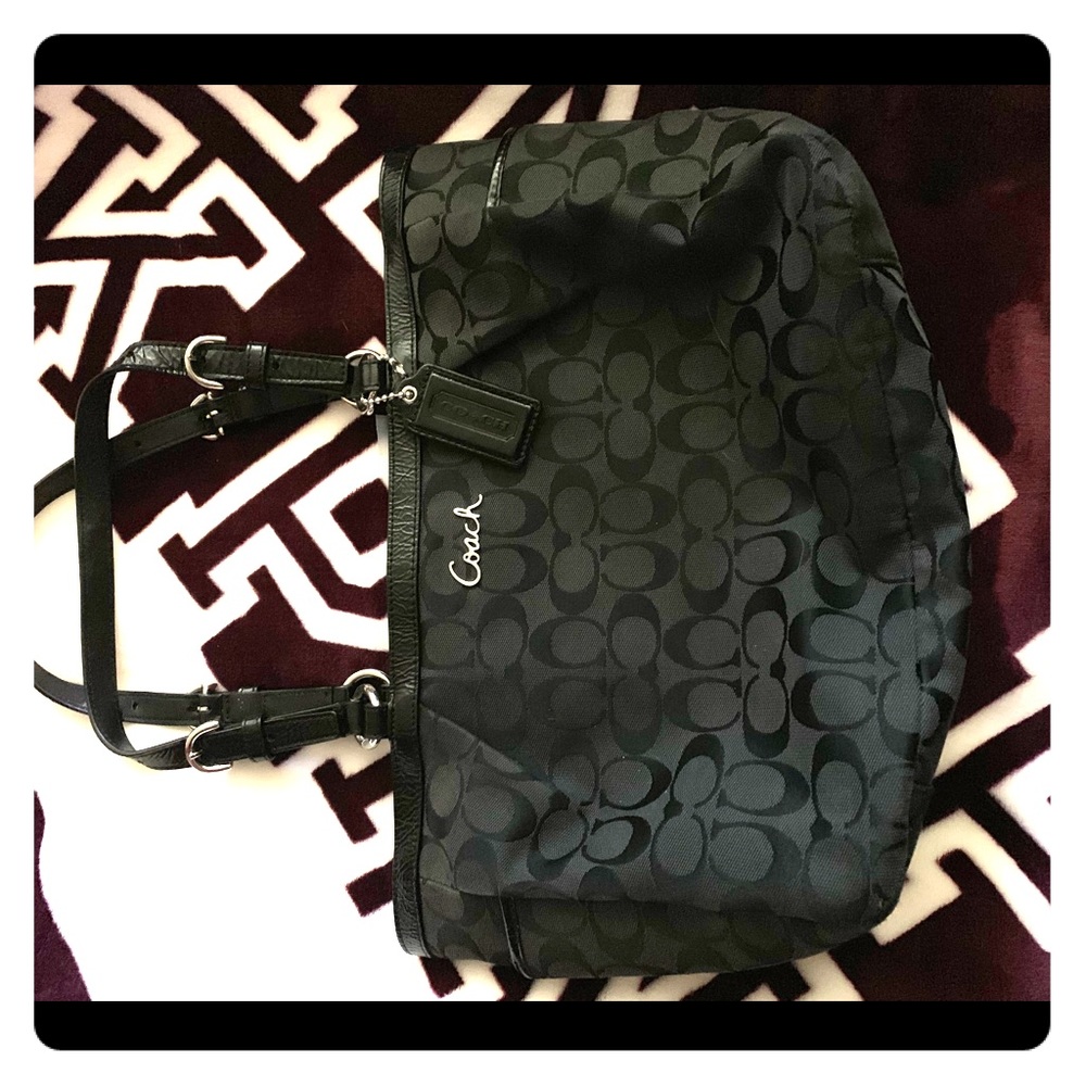 Black coach bag